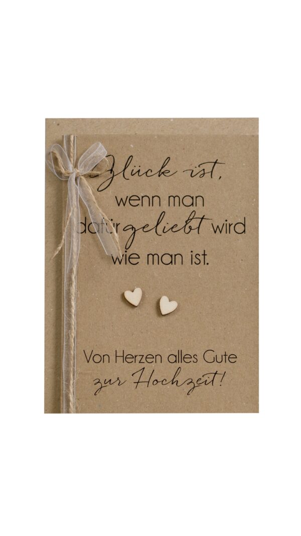 Hochzeitskarte Alles gute zur Hochzeit