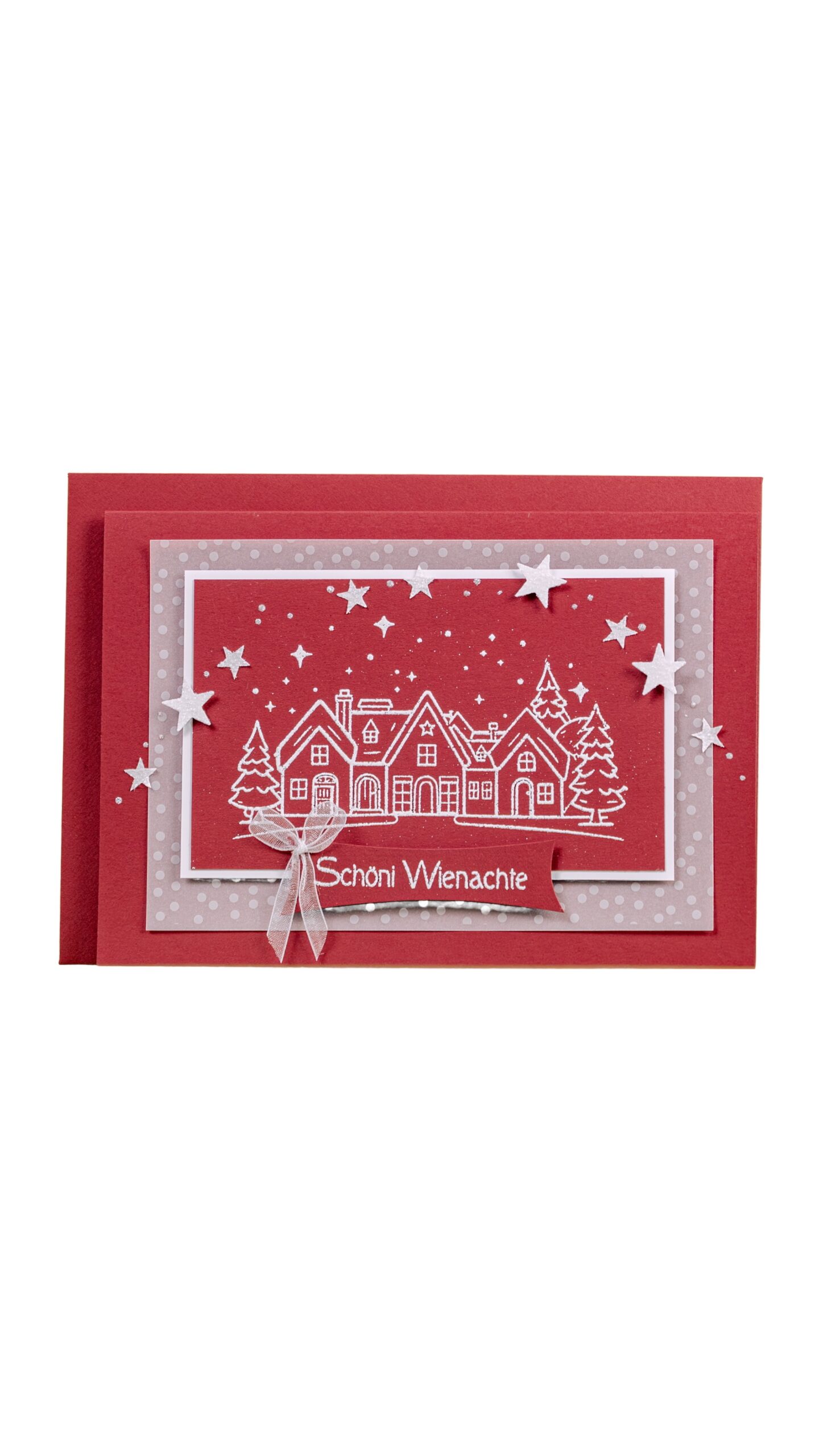 Weihnachtskarte Weihnachtsdorf