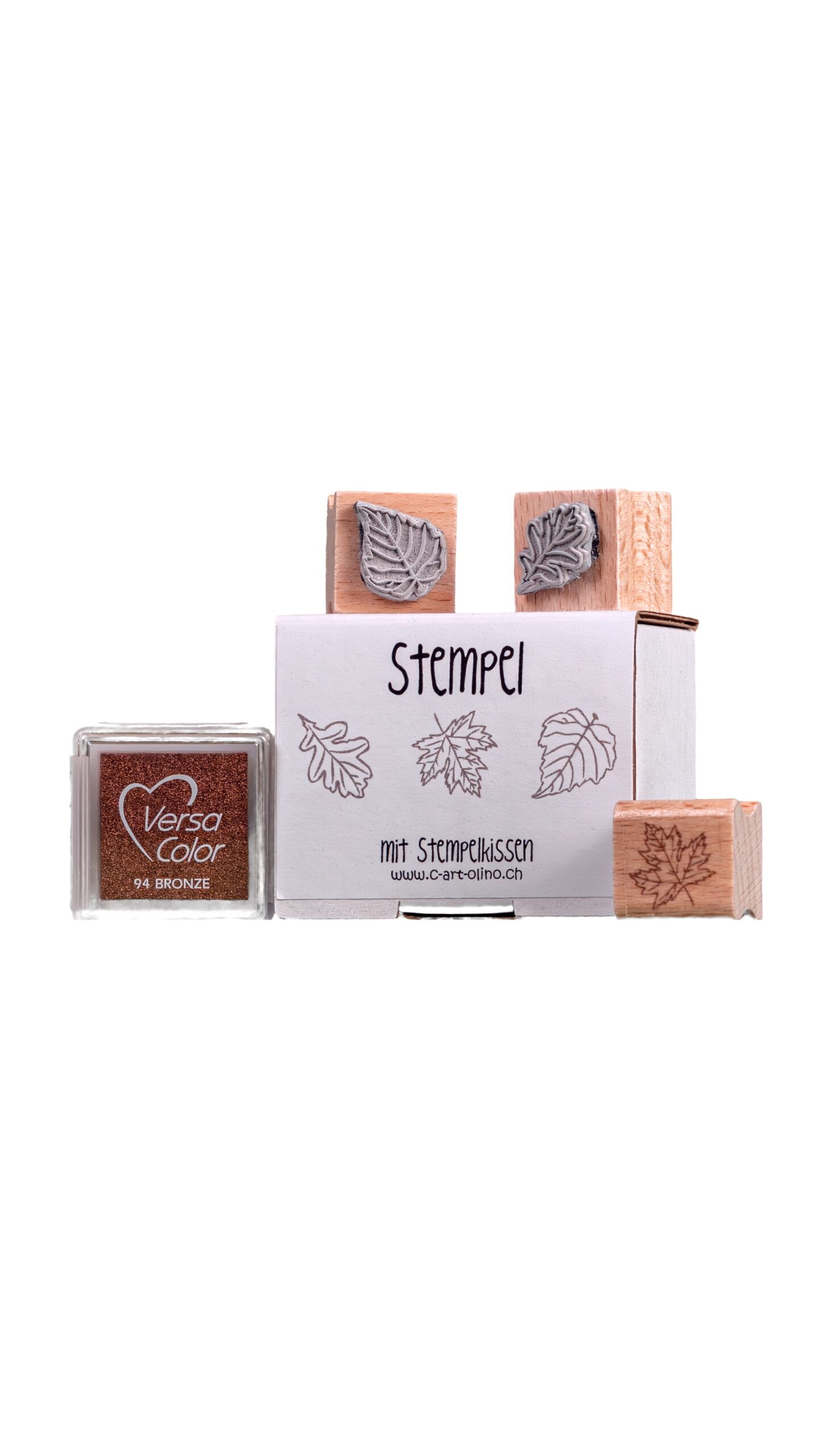 Stempel 3er Set Herbstblätter