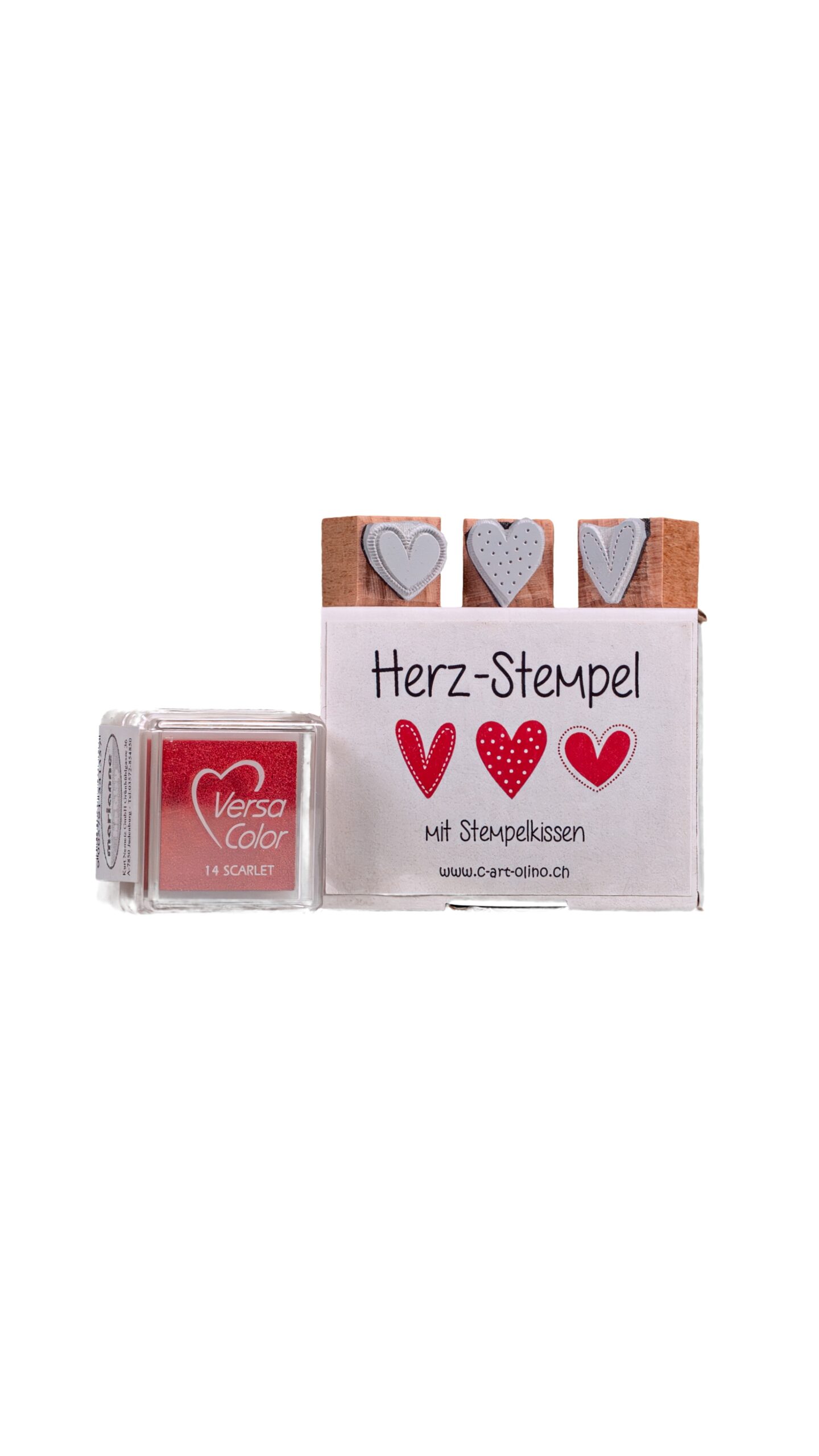 Stempel 3er Set Herz