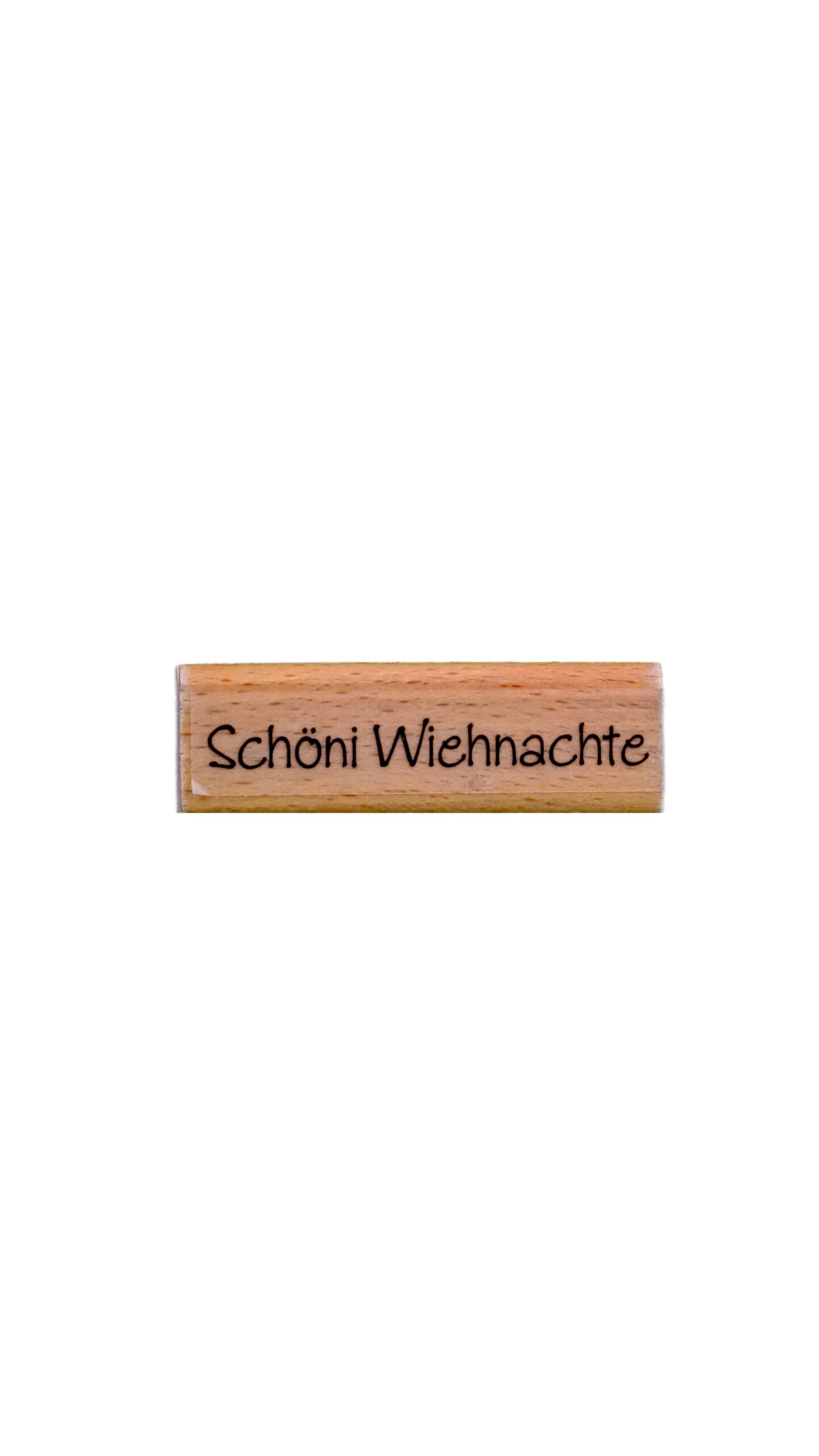 Einzelstempel Schöni Wiehnachte 1