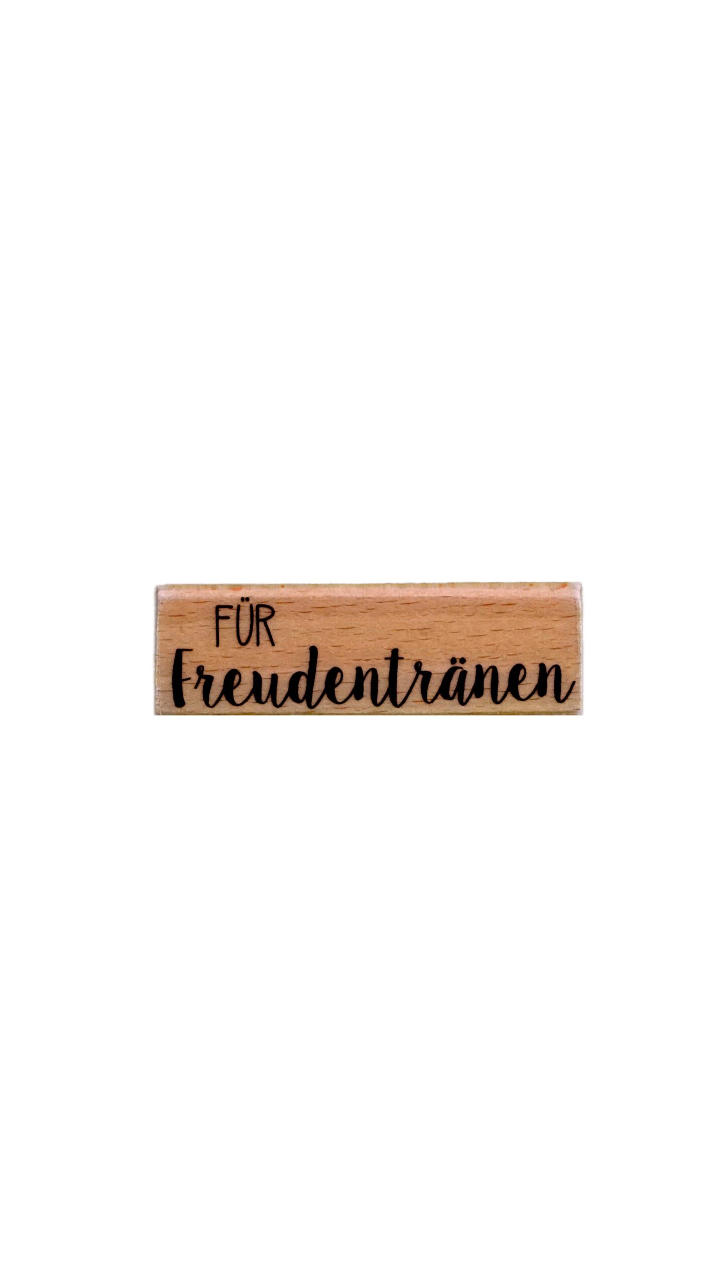 Einzelstempel für Freudentränen
