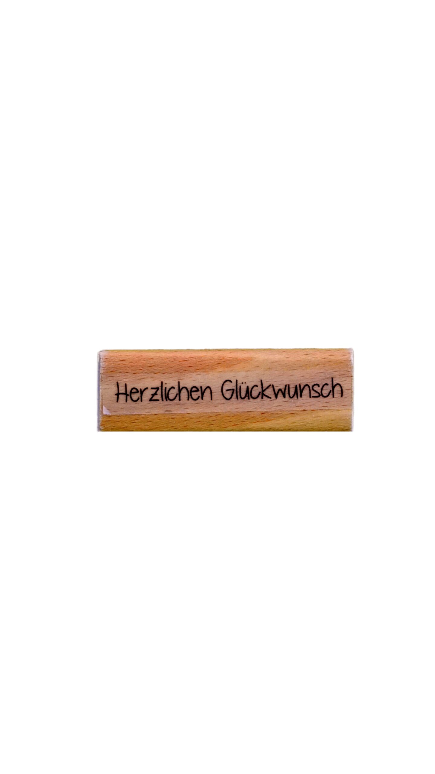 Einzelstempel Herzlichen Glückwunsch