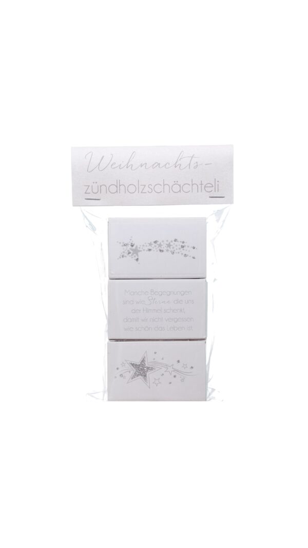 Geschenkartikel Zündhölzli Sterne