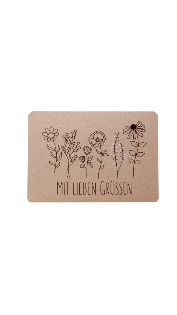 Postkarten Set Blumen – Bild 6