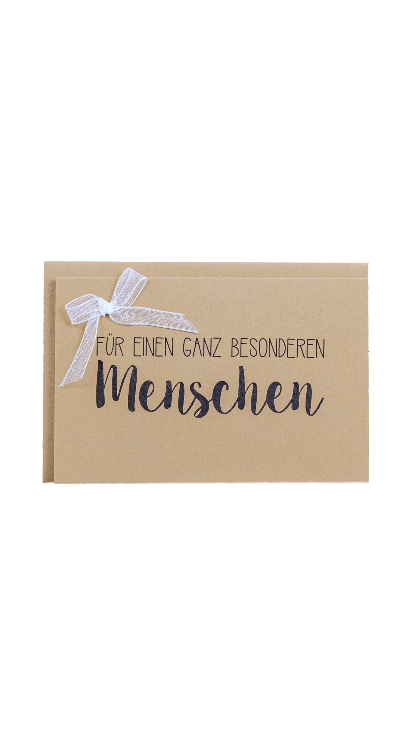 Mini-Karte für besondere Menschen